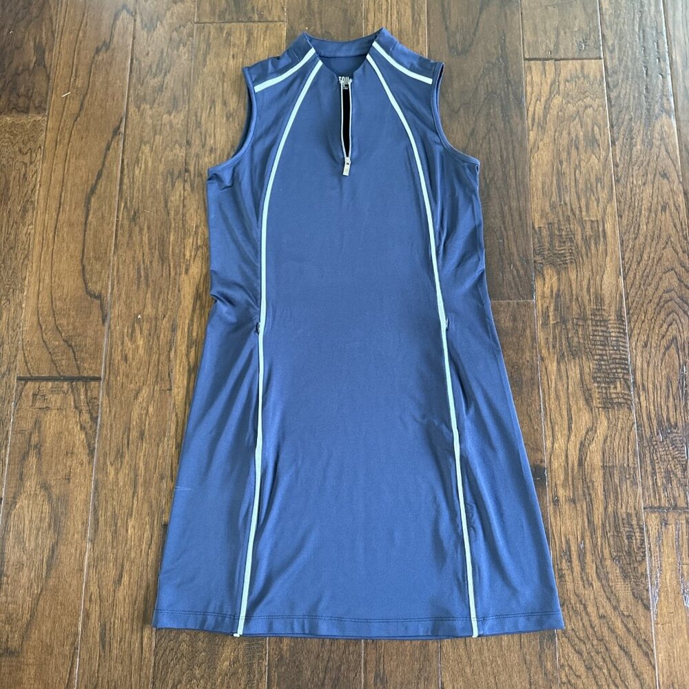 TAIL Activewear Golf/Tennis Dress - Women’s Sz S - Navy/White